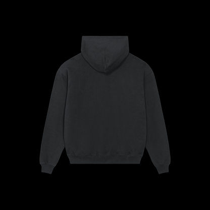 3X Black Oversized Hoodie