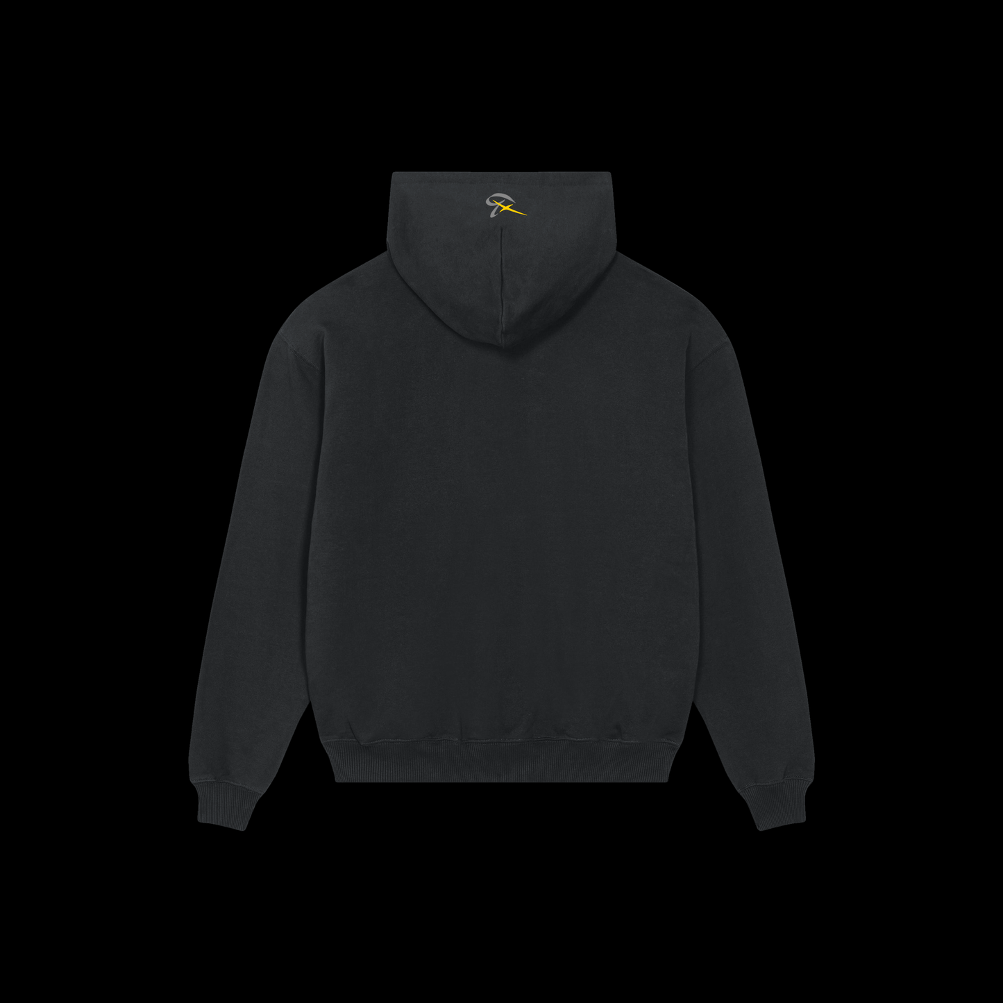 G46 Black Oversized Hoodie