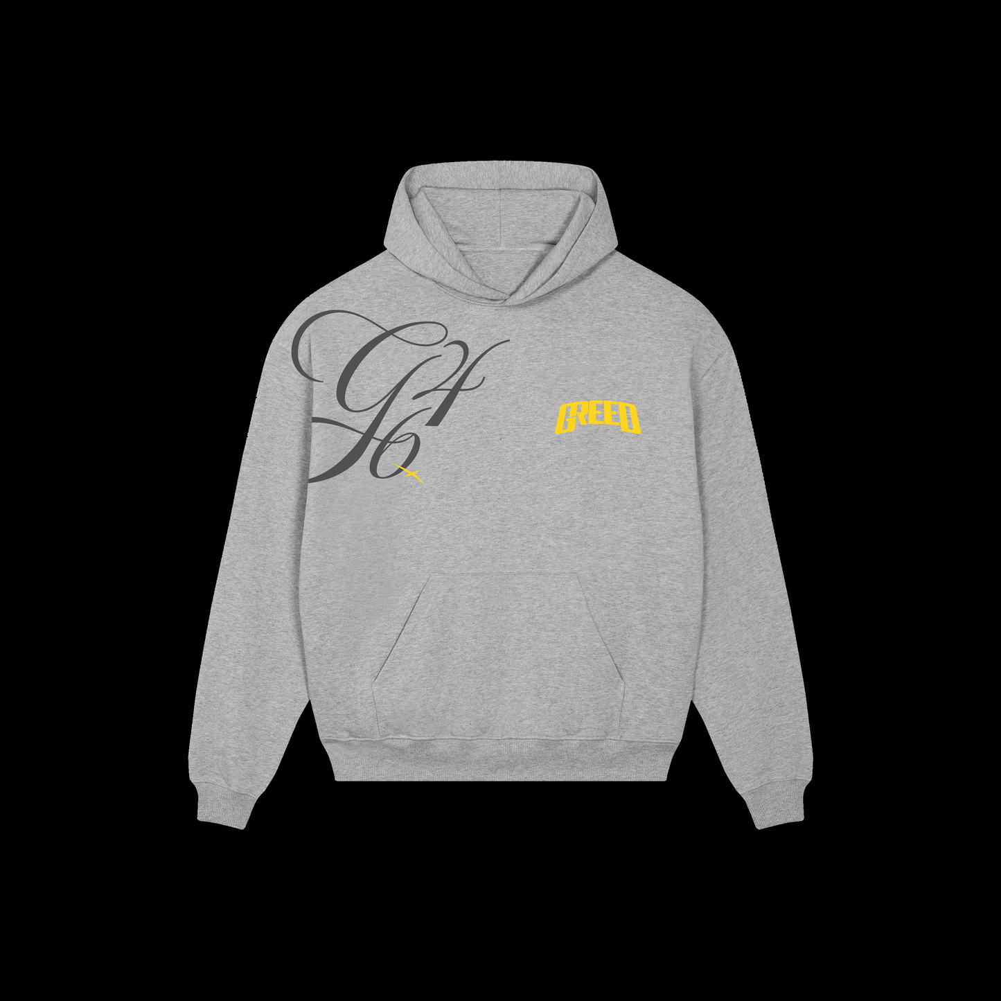 G46 Grey Oversized Hoodie